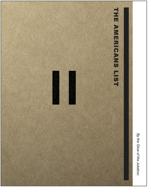 The Americans List. By the Glow of the Jukebox