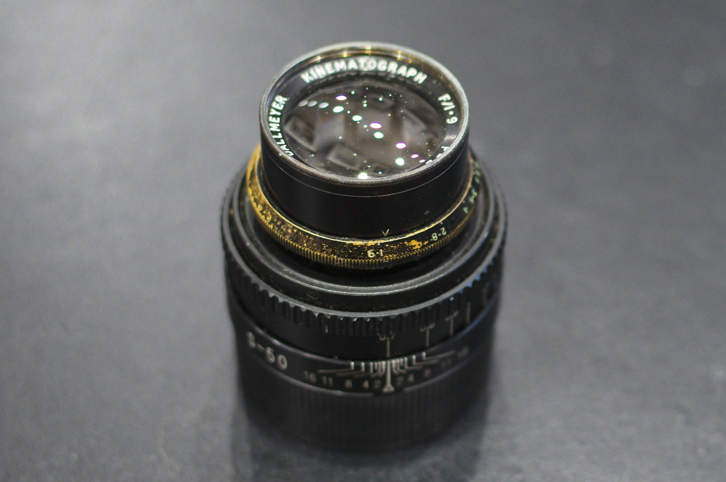 Dallmeyer Kinematograph 2” f/1.9 Cine lens