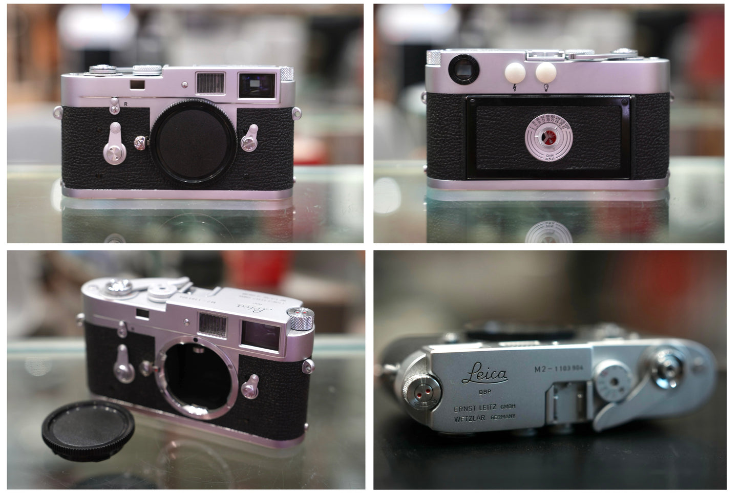 Mint Leica M2 Rangefinder Film Camera #1103904