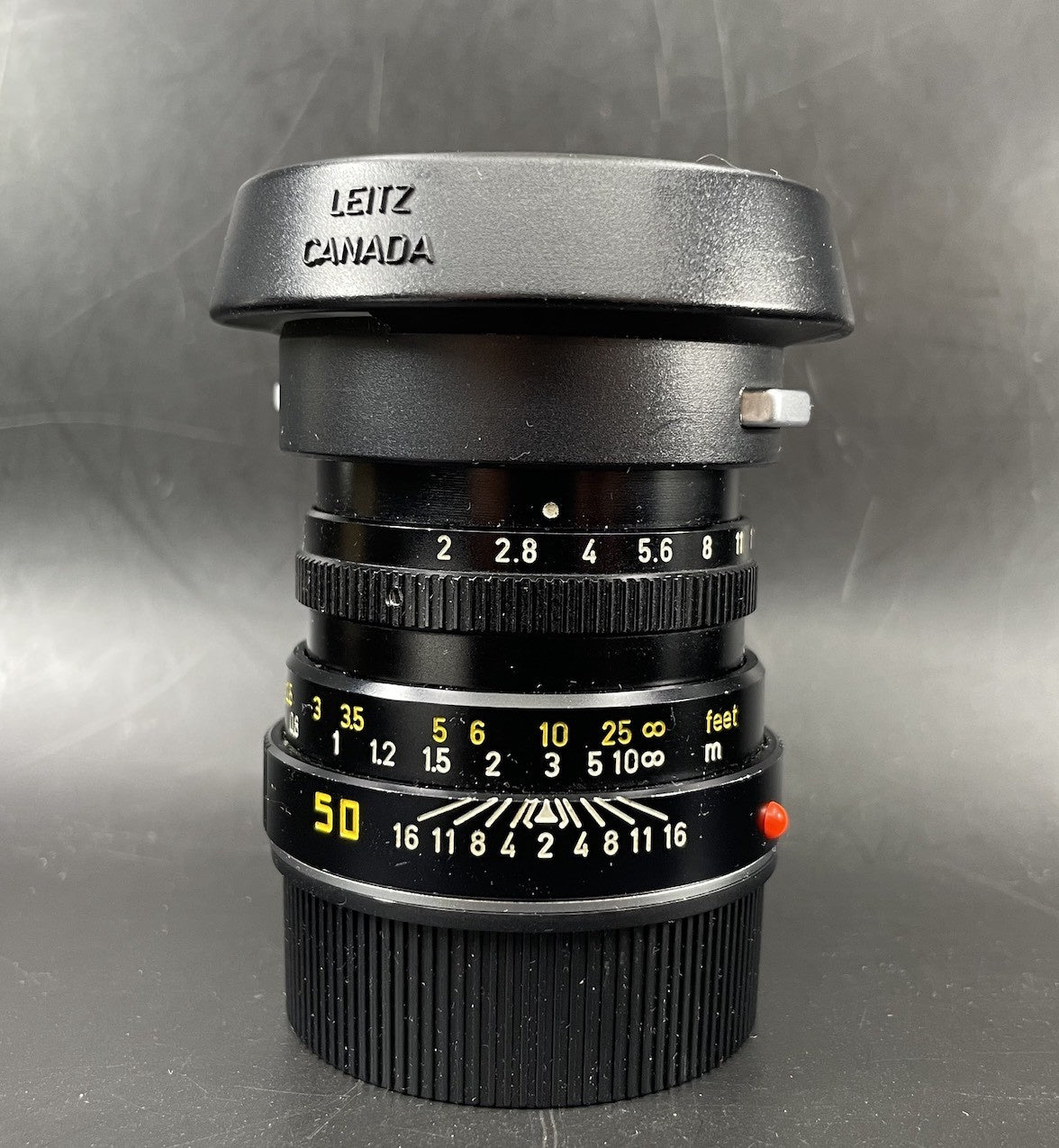 Leica Summicron 50mm F/2 v4 Tab+Tiger Paw Black Canada