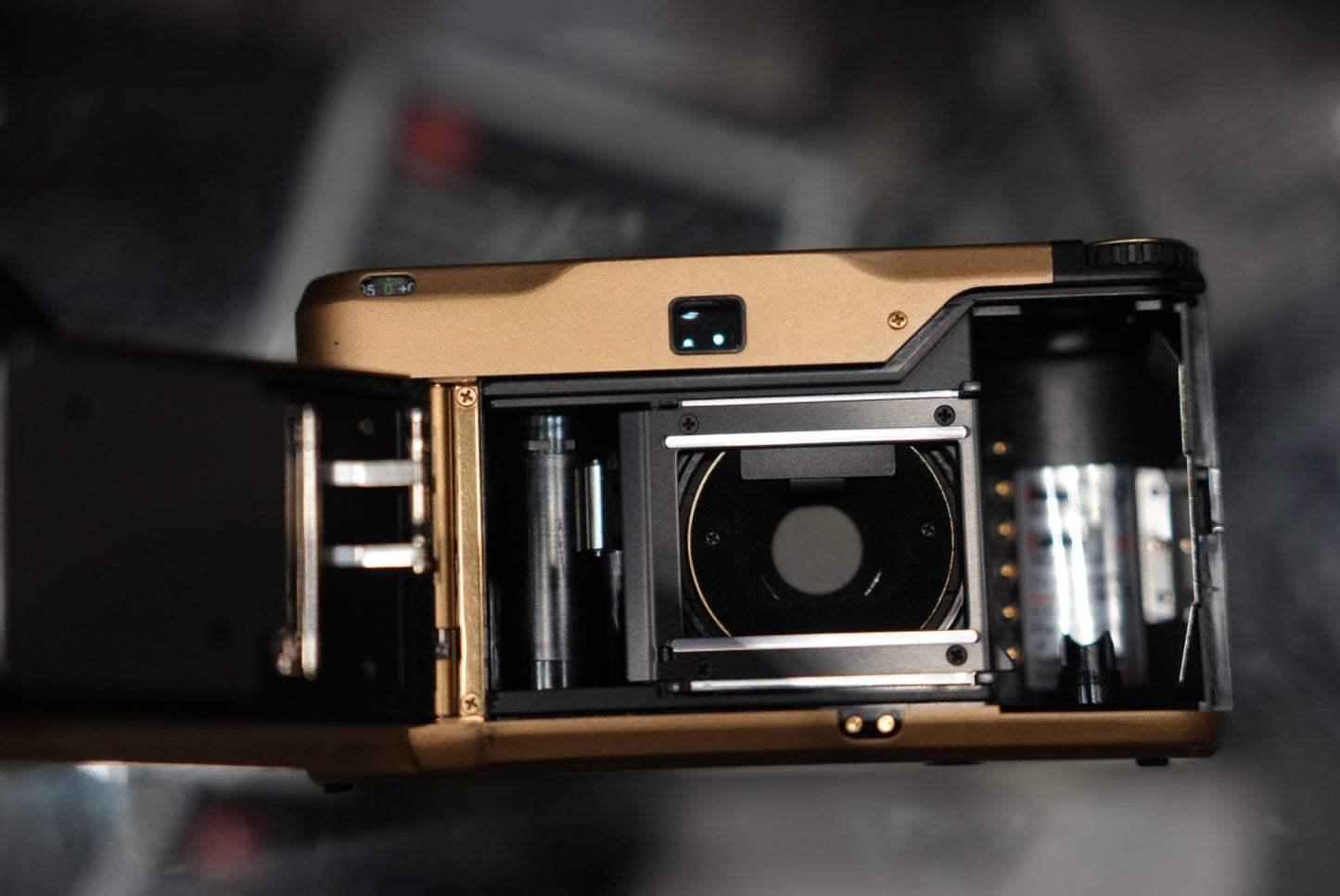 Contax T2 Film Camera Titamium Gold #086069
