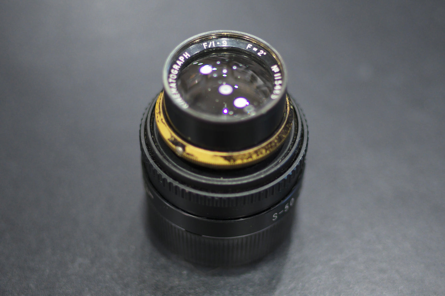 Dallmeyer Kinematograph 2” f/1.9 Cine lens