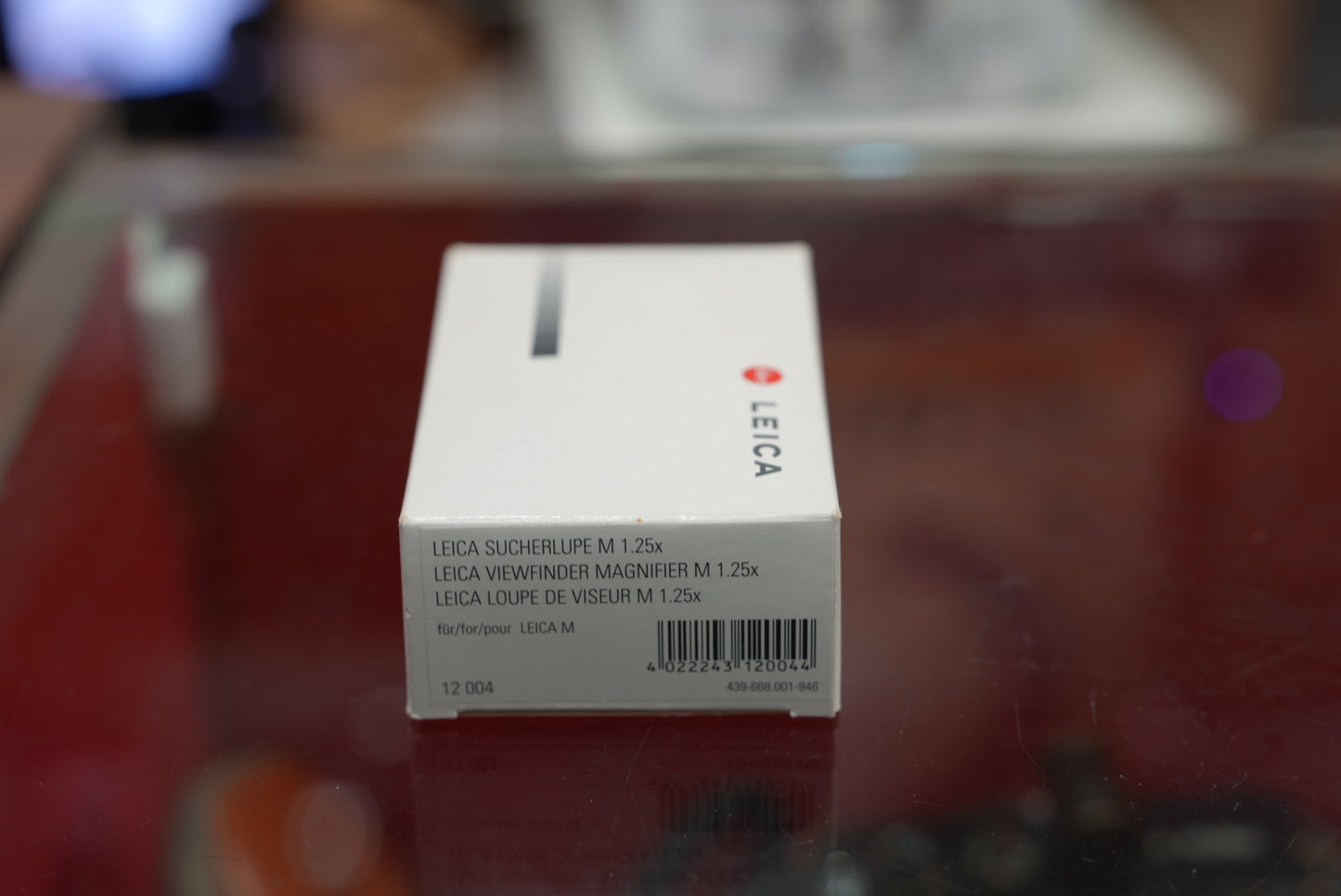 leica viewfinder magnifier m 1.25x (Used)