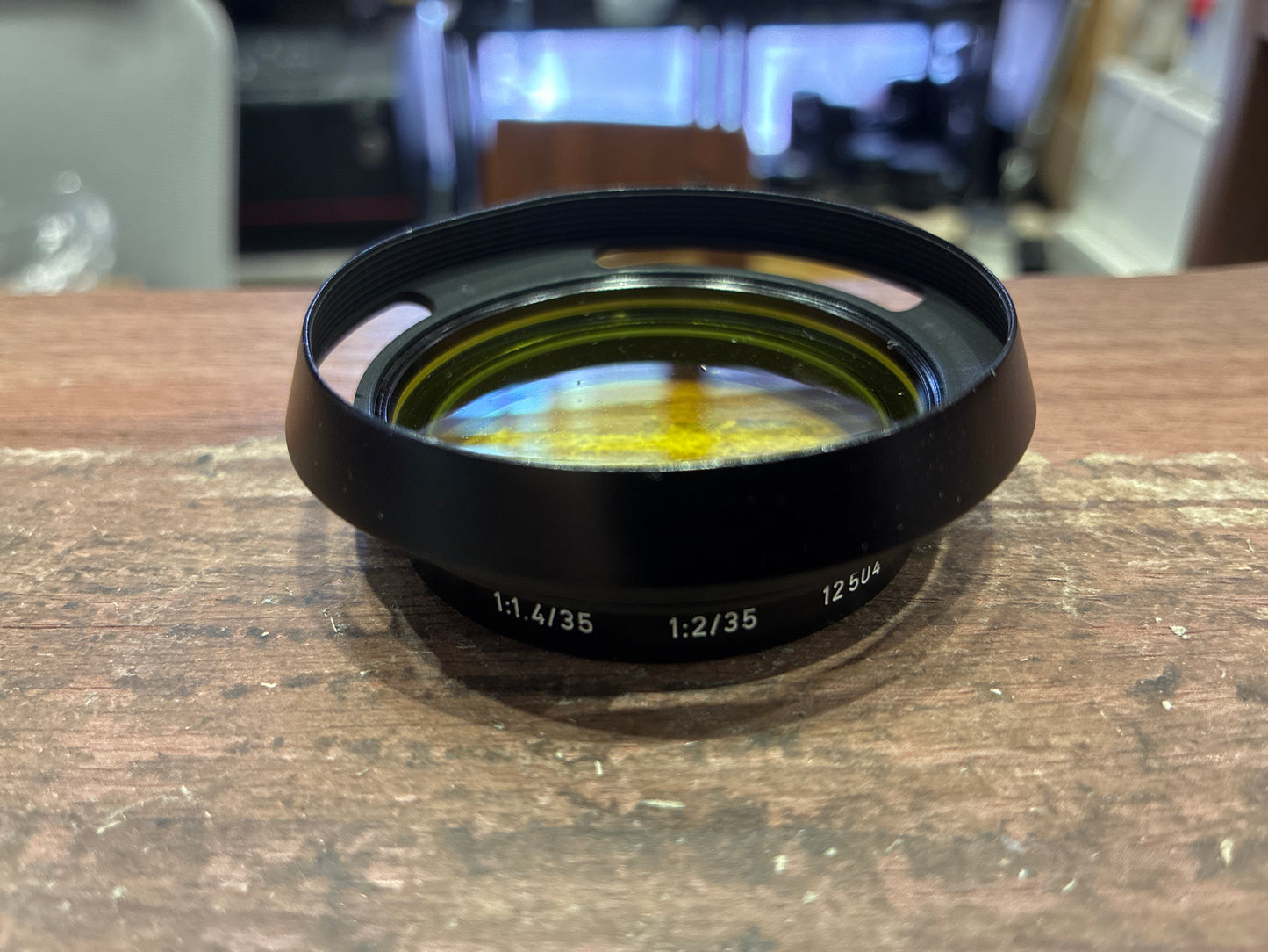 Leica Yellow Filter + Hood 12504