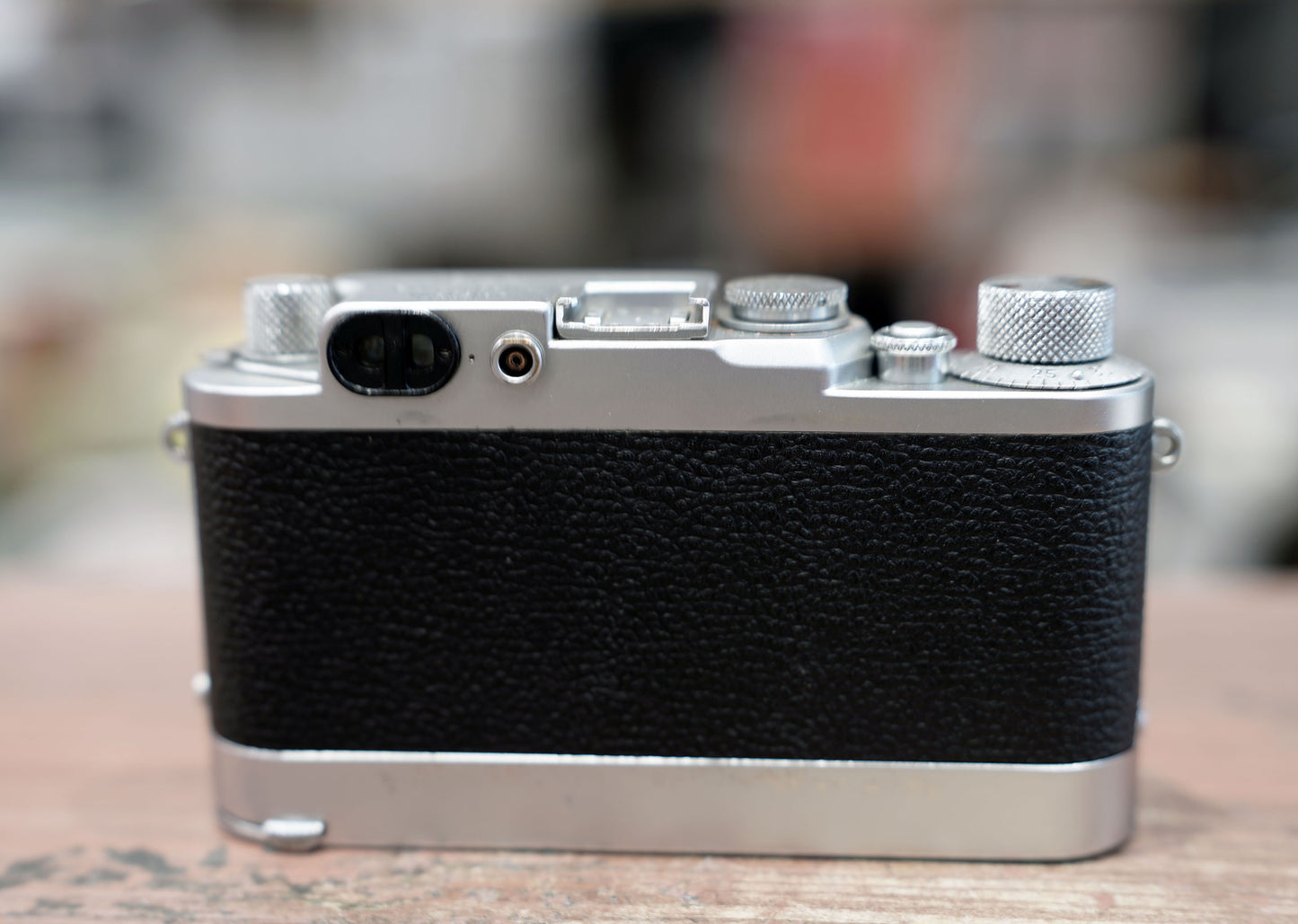 Leica 3F Film Camera With Elmar 50mm F/3.5 & Leicavit(LTM) #684057 IIIF