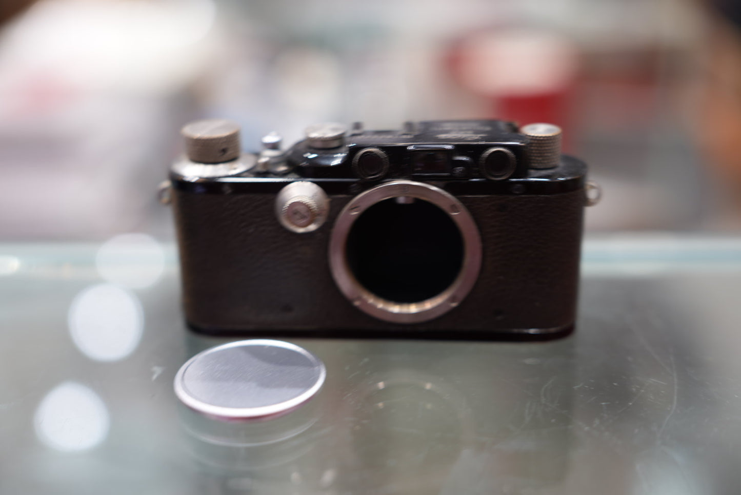 Leica iii Film Camera Black Paint #180534