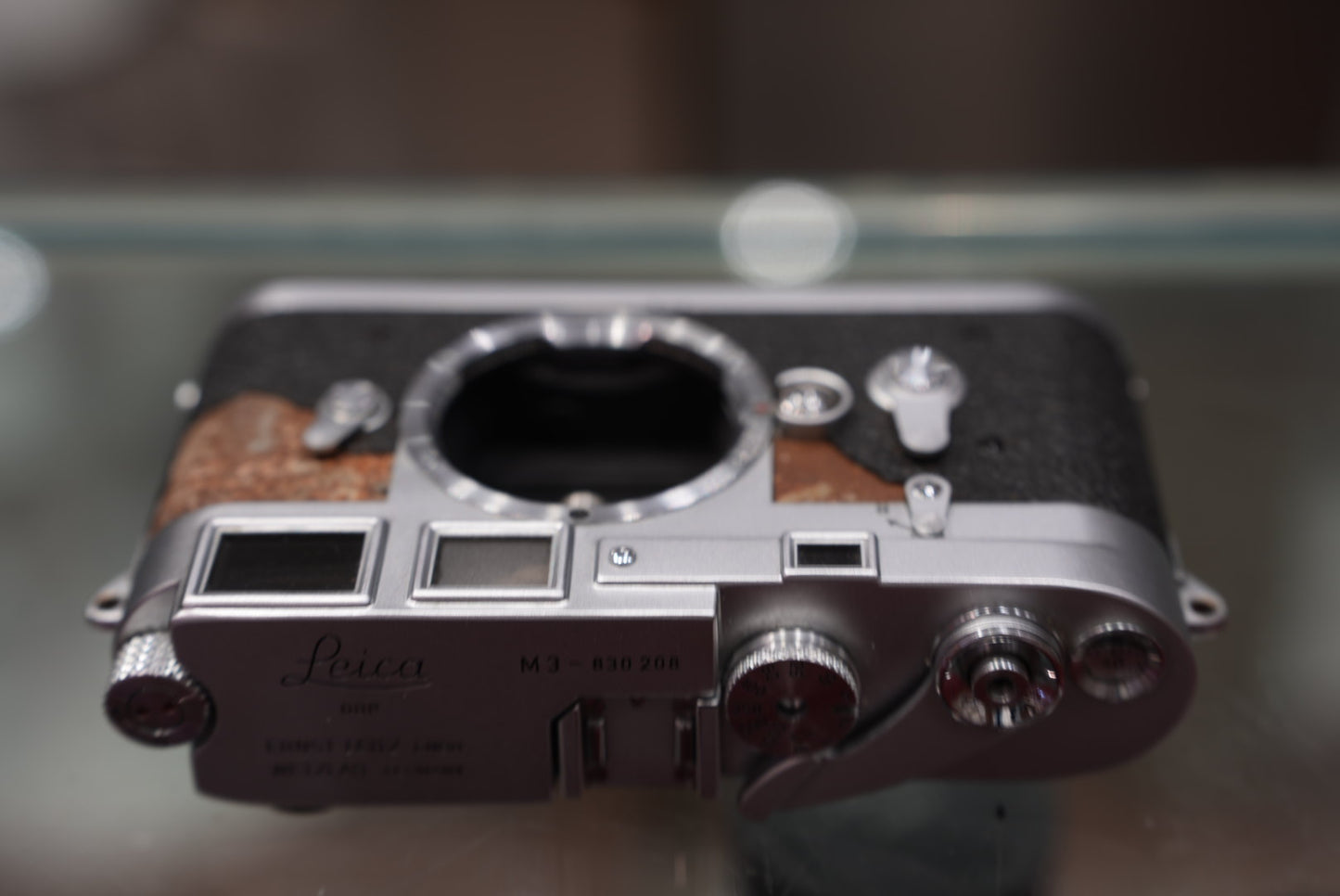 Leica M3 Rangefinder Film Camera DS Silver #830208