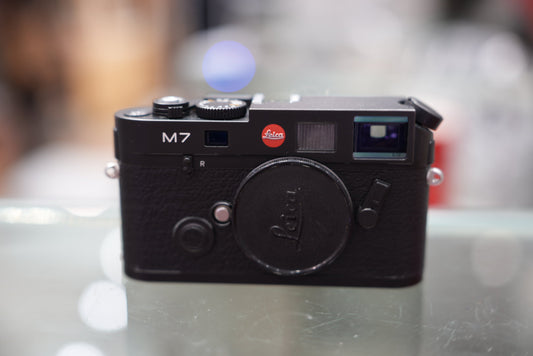 Leica M7 Rangefinder Film Camera 0.72 Black #2944848
