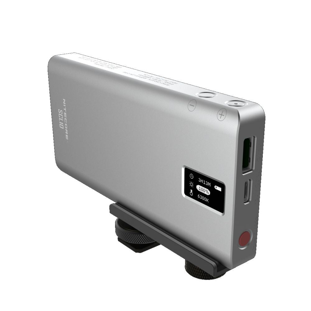 Nitecore SCL10 2-in-1 Smart Camera Light &Power Bank