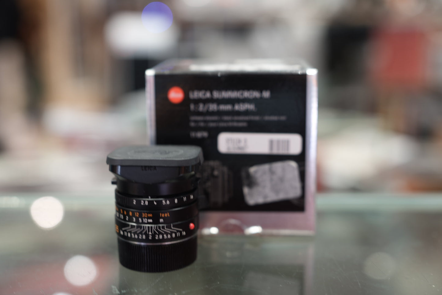Leica Summicron-M 35mm F/2 Asph Black 11879 #4201859