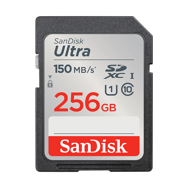 SanDisk Ultra SDXC UHS-1 Card 256GB/GO