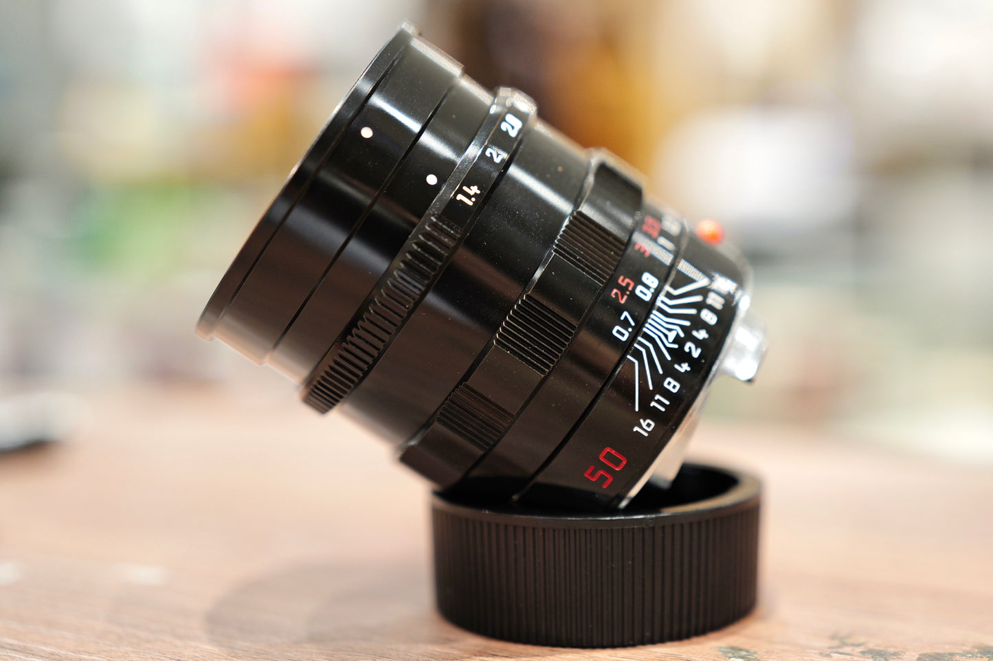 Leica Summilux-M 50mm F/1.4 pre-Asph Black Paint Germany