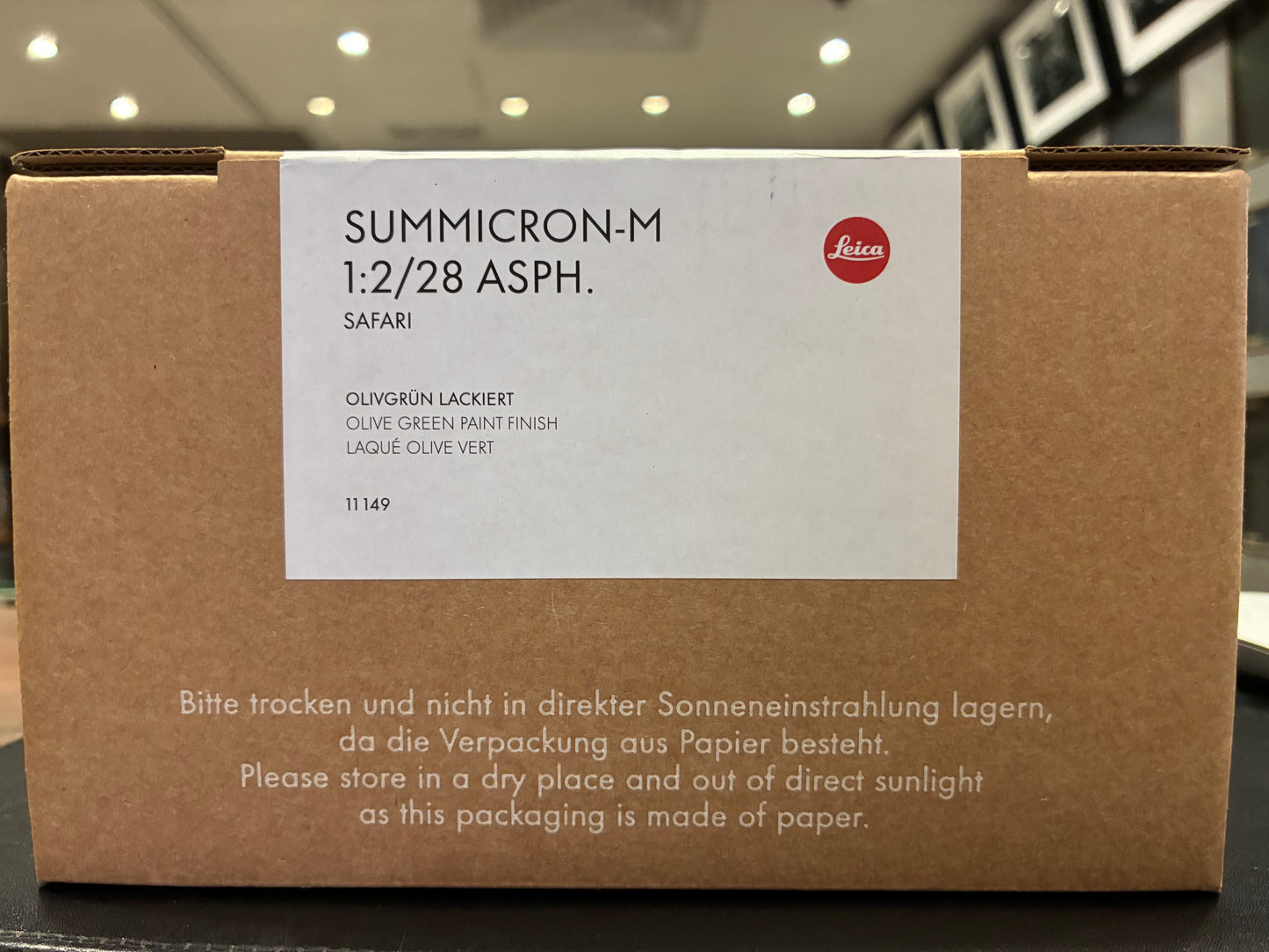 Leica Summicron-M 28mm F/2 Asph Safari #4962342(Brand New)