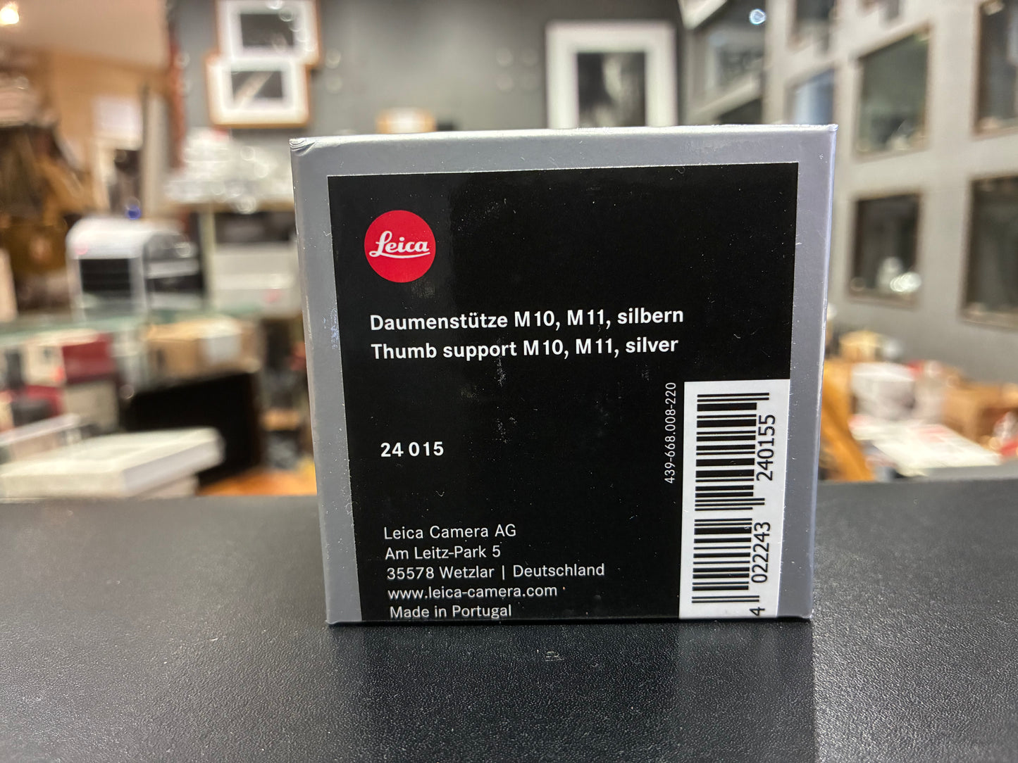 M10/M11 Thumb Support Silver