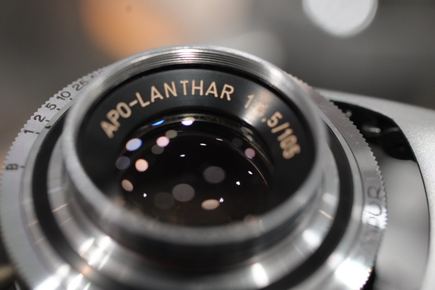 Voigtlander Bessa II Film Camera APO lanthar 105mm
