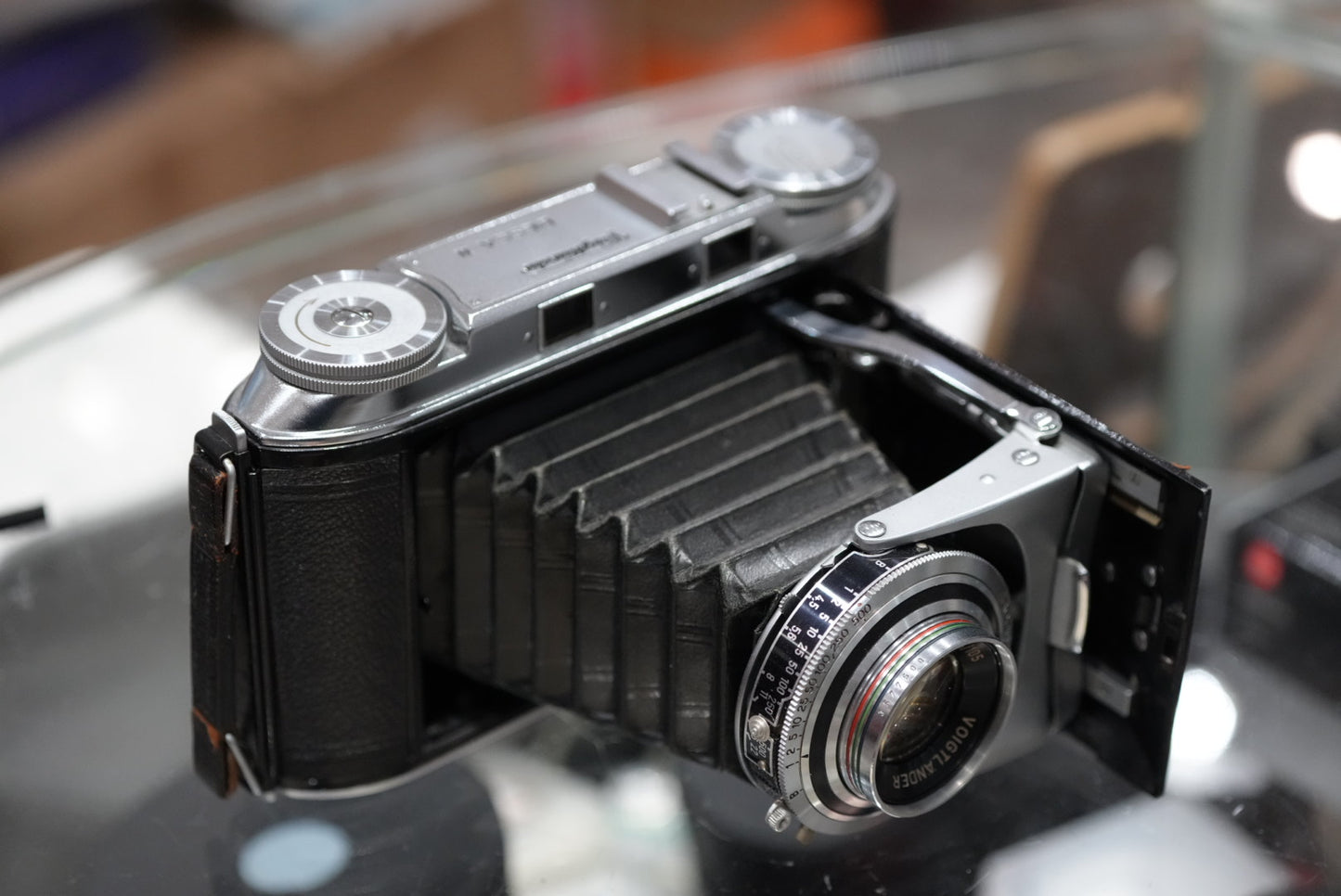 Voigtlander Bessa II Film Camera APO lanthar 105mm