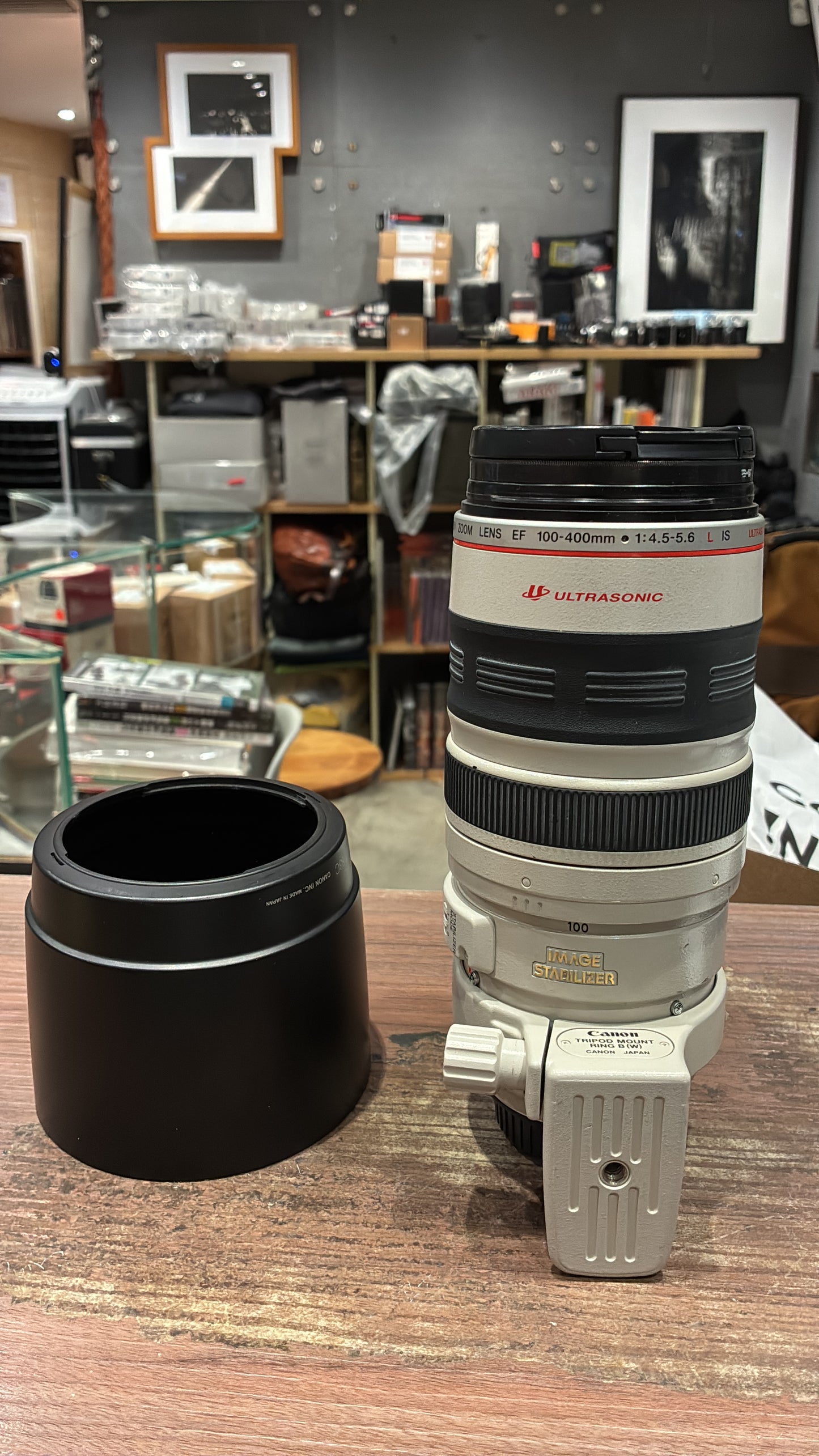 Canon Zoom lens EF 100-400mm F/4.5-5.6L IS #uo0804