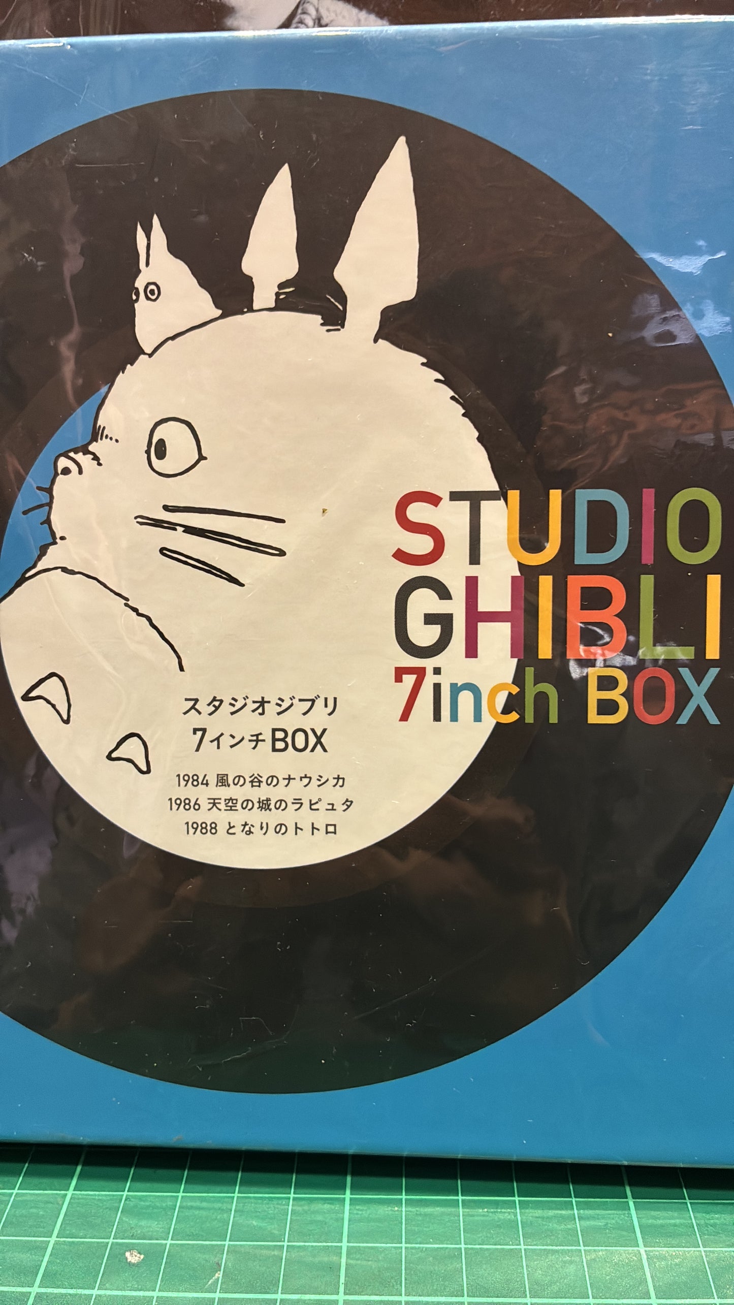 Studio Ghibli 7 inch Vinyl Box DISC Box Set 宮崎駿動畫主題曲七吋黑膠套裝