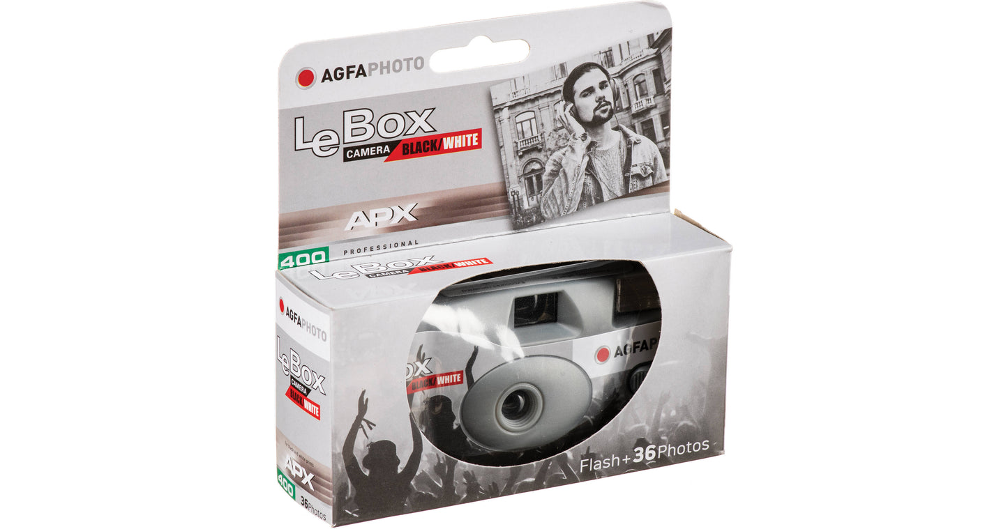 Le Box Camera Black&White 36 Exposures Disposable Camera