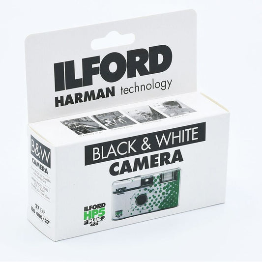 Harlan Ilford Hp5 Plus 400 Black &White 27 Exposures Disposable Camera