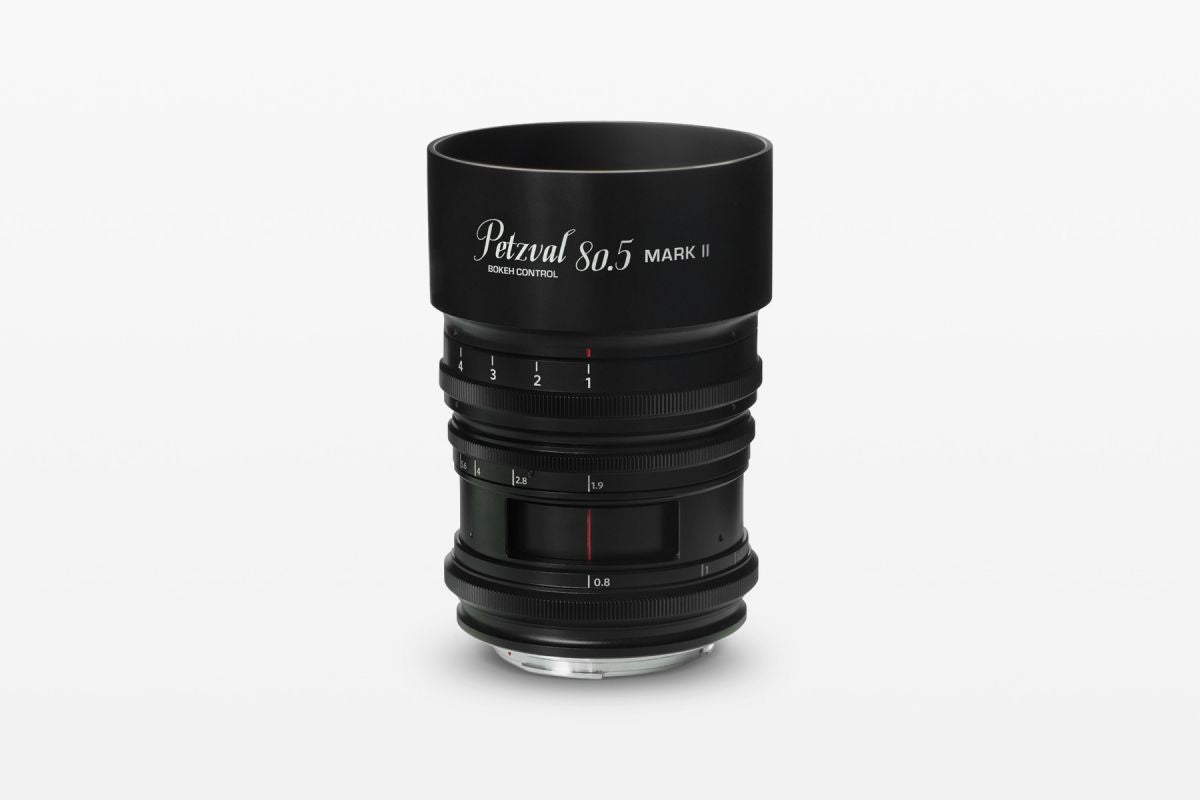 Lomography petal 80.5 F/1.9 Mark ll (black aluminium F-Mount)(New)