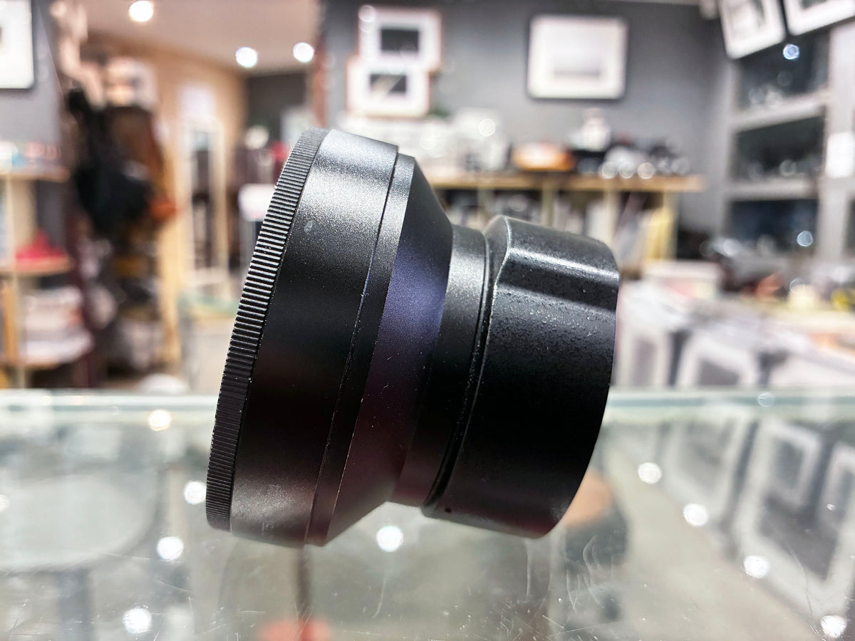 Ricoh GR 0.75x GW-4 Telecoverion Lens & Ricoh GR GA-3 Adapter for GR IV (GR4 HDF Mono)