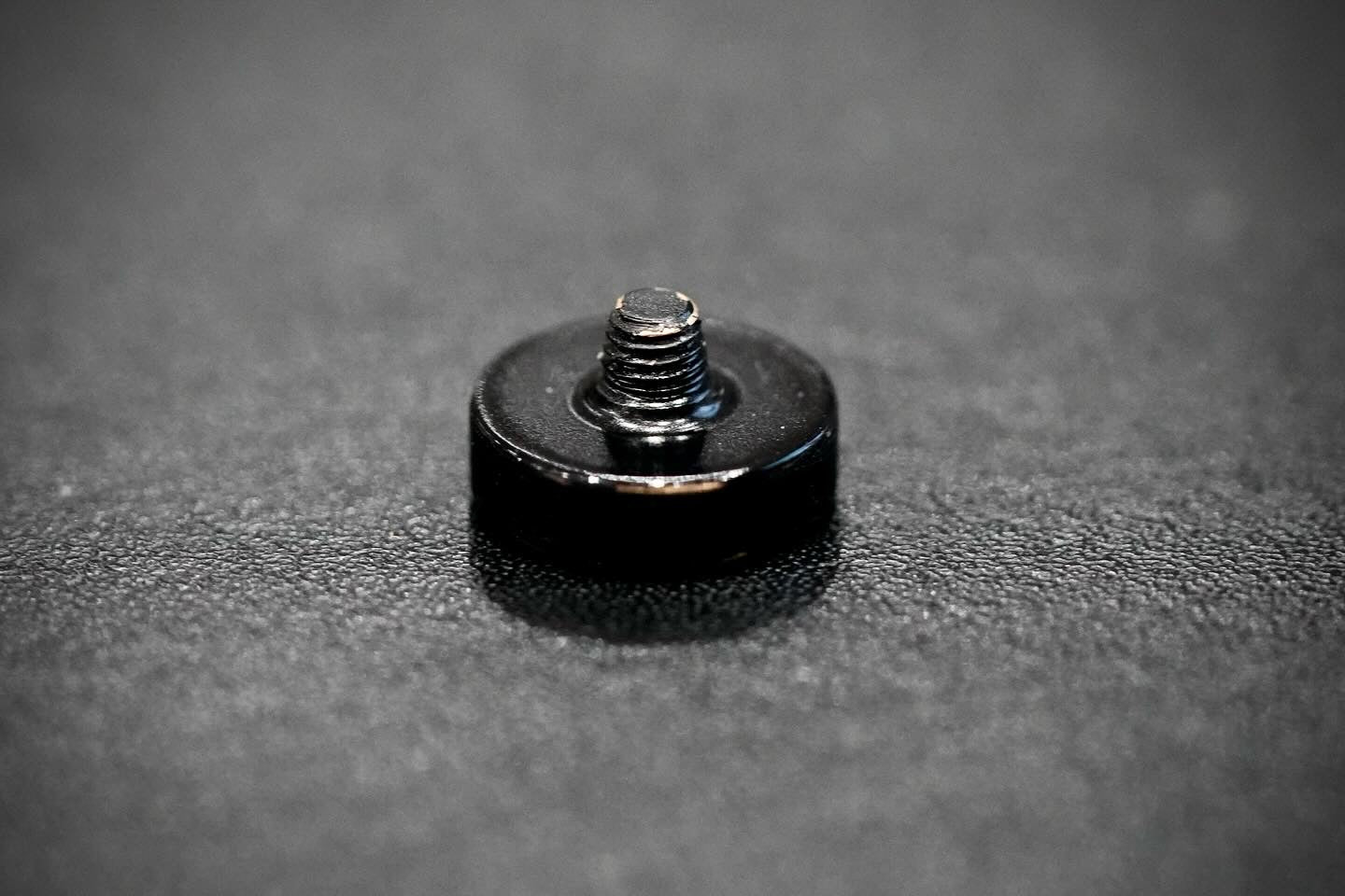 [Meteor HK Selection] Glossy Black Paint Soft button (made by Brass) 黃銅製黑漆快門鈕