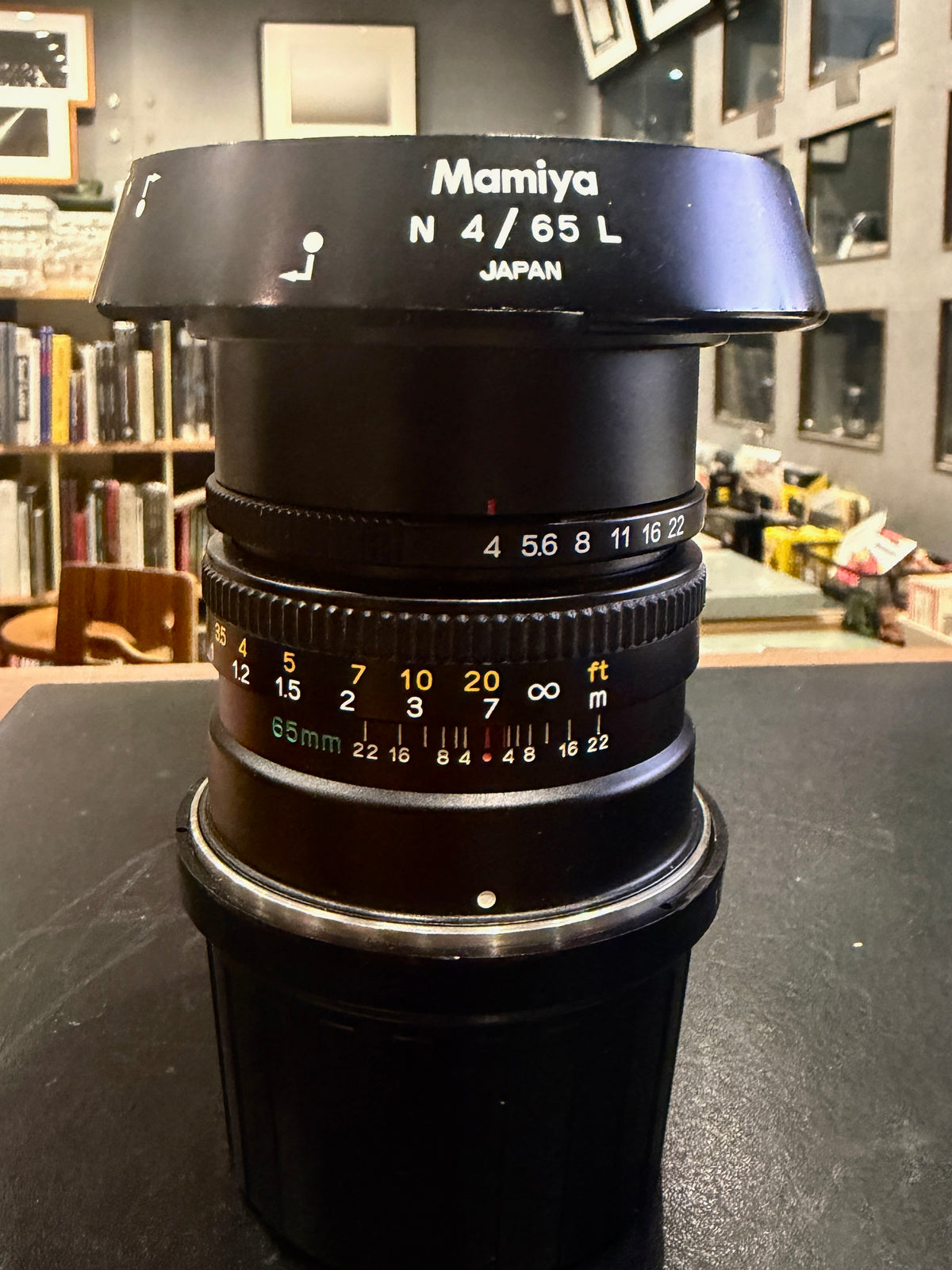 Mamiya 7 II Black Medium Format Rangefinder Camera with 65mm f/4 & 43mm f/4.5 Lenses