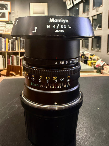 Mamiya 7 II Black Medium Format Rangefinder Camera with 65mm f/4 & 43mm f/4.5 Lenses