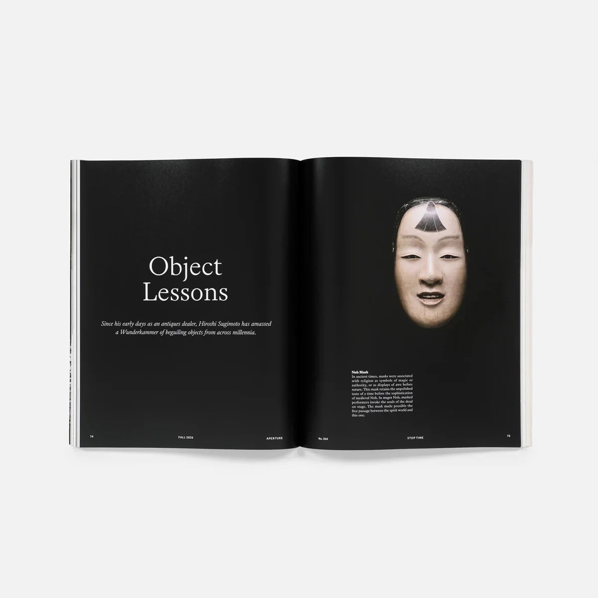 Aperture Magazine no. 264: Stop Time - Guest Edited by Hiroshi Sugimoto (Fall 2026)