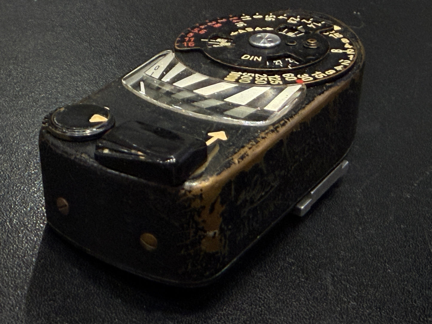 Leica Meter MR Black Paint Leicameter brass