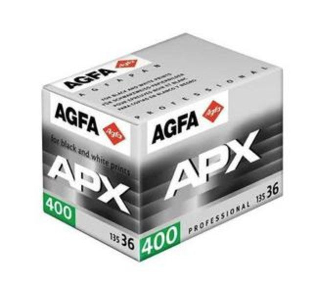 AGFA APX 400 Black & White Film 135