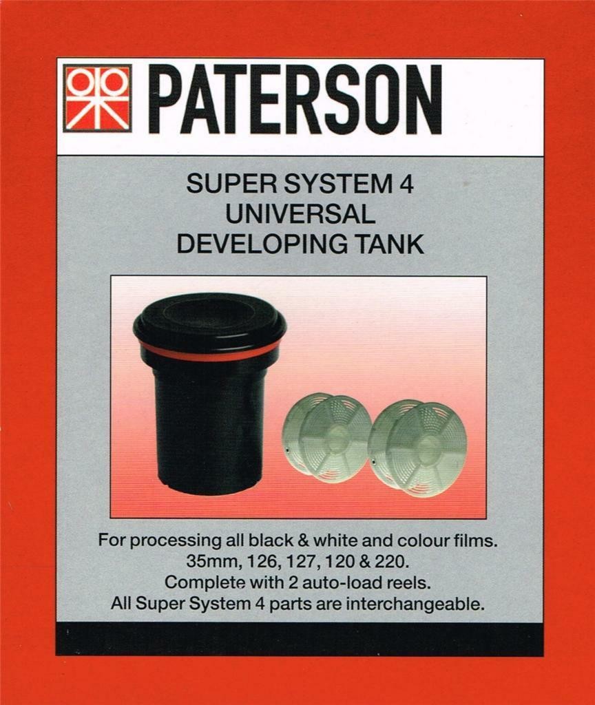 Paterson Super Sysem 4 Universal developing tank (with two reels) DEV ...