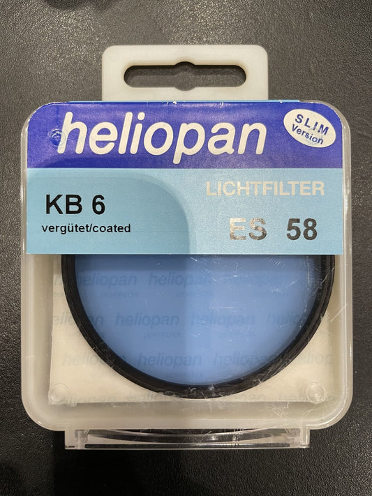 Heliopan KB 6 ES 58 Lichtfilter