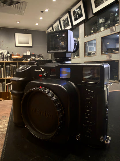 Mamiya 7 II Black Medium Format Rangefinder Camera with 65mm f/4 & 43mm f/4.5 Lenses