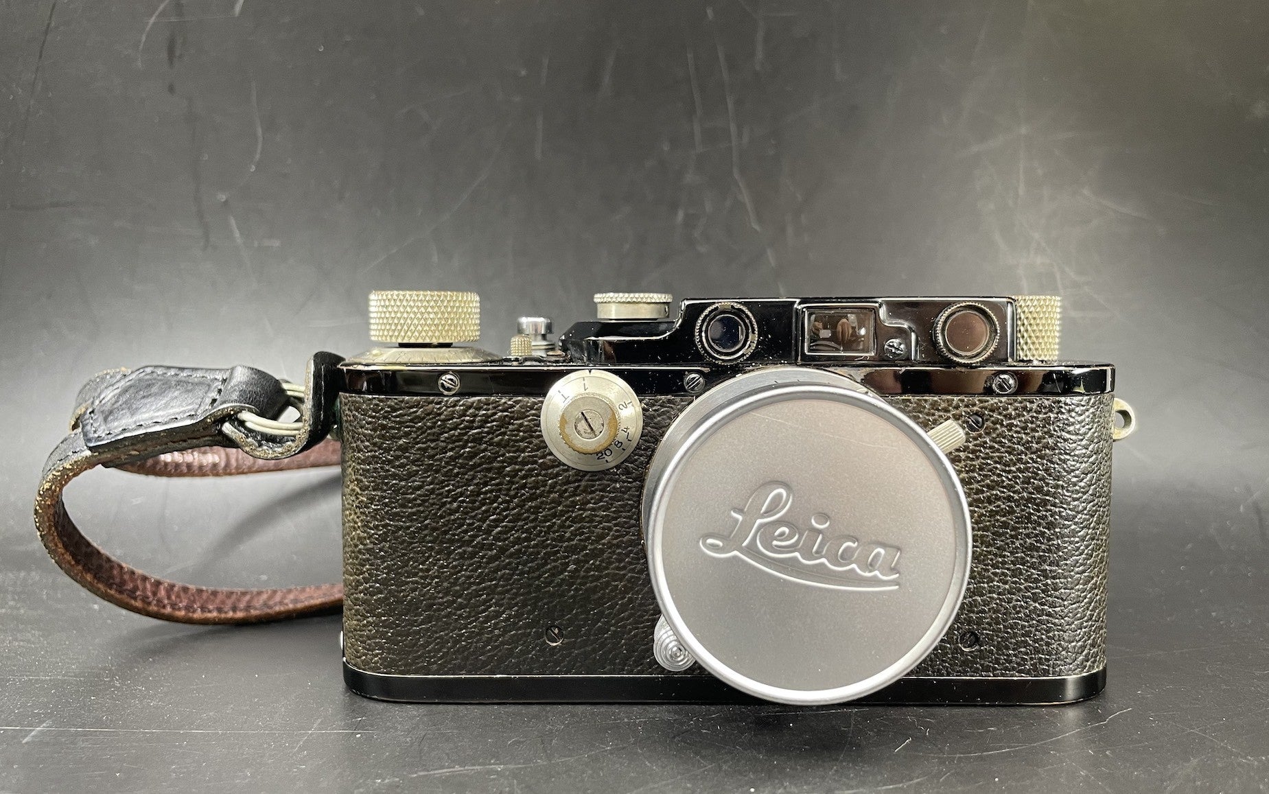 Leica 3F Rangefinder Film Camera With 50mm F/3.5 Lens