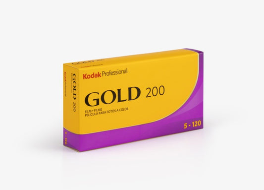 Kodak GOLD 200 Color Negative Film  (120)(Expired In 06/2024)