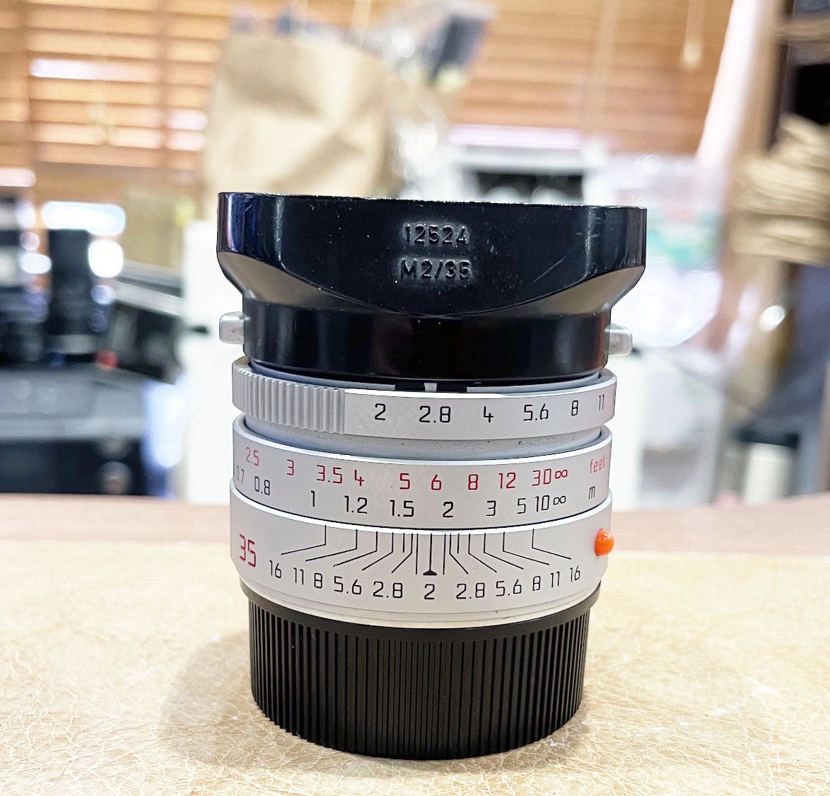 Leica Summicron-M 35mm F/2 ASPH Silver (used)