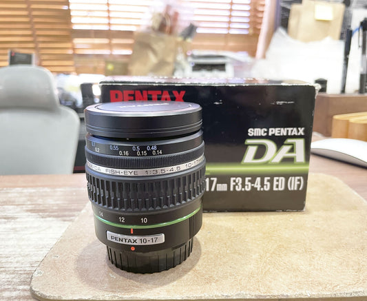 SMC Pentax-DA Fish -Eye 10-17mm F/3.5-4.5 ED(IF) K mount USED K3 III Mono