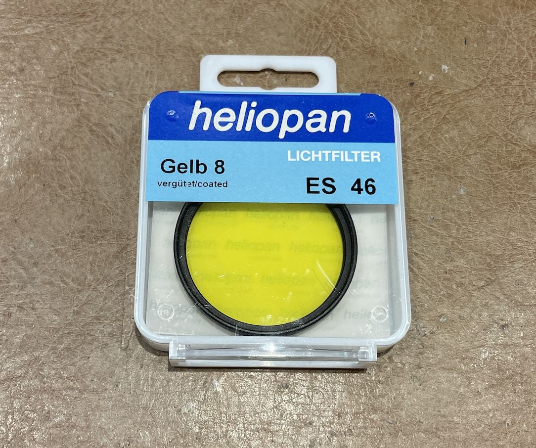 Heliopan Yellow 8 Black & White Filter Medium 41mm