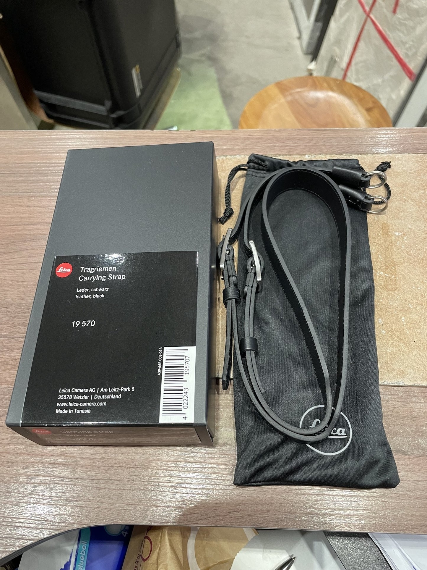 Leica Tragriemen Carrying Strap Black (Used)