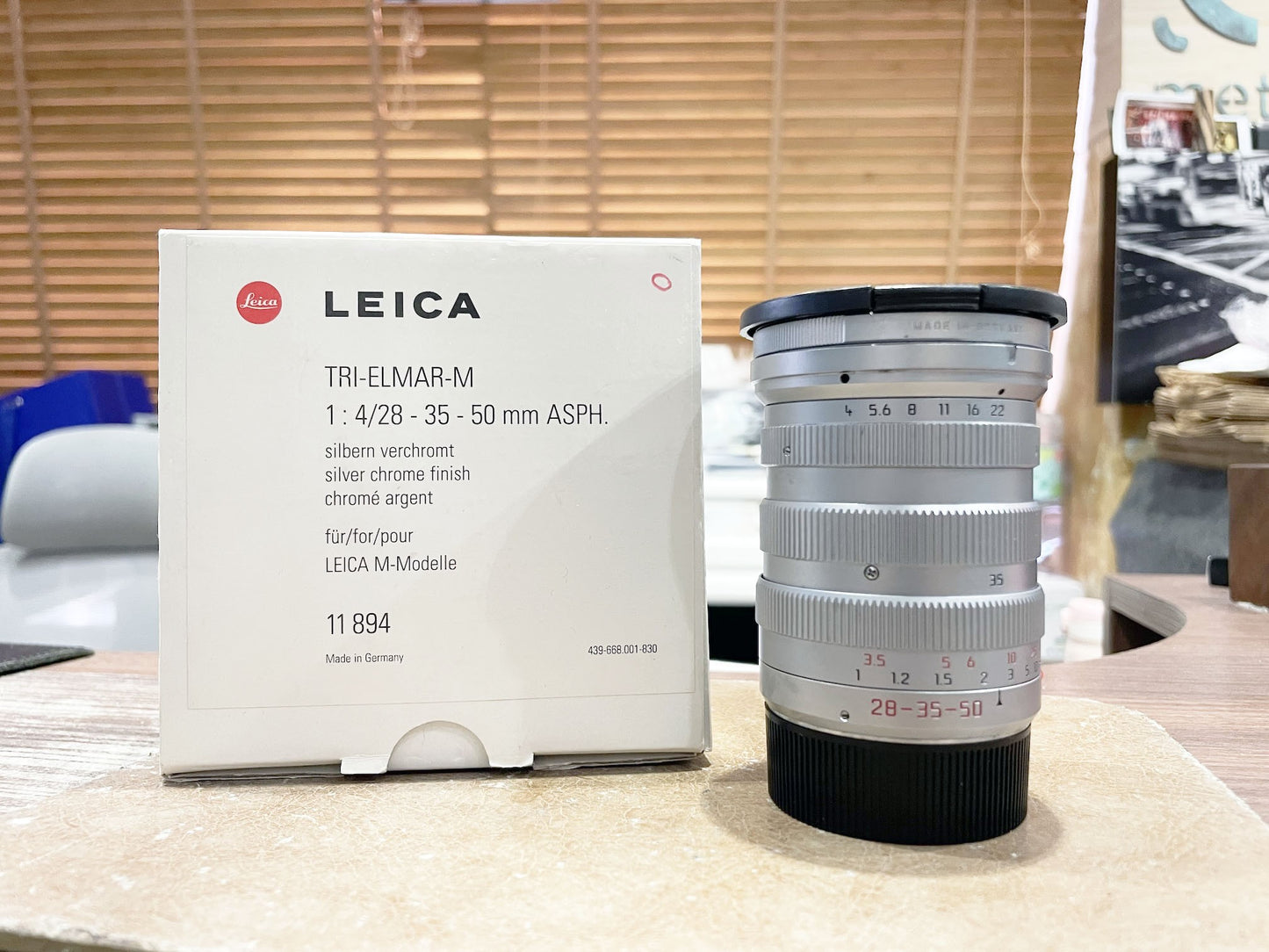 Leica Tri-Elmar-M 28-35-50mm F/2 ASPH Silver