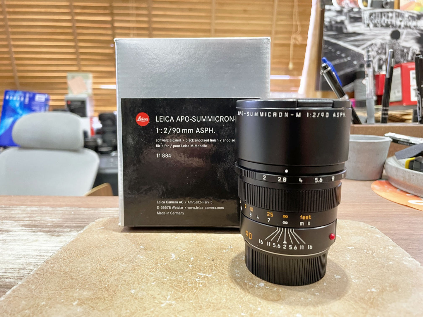 Leica APO-Summicron-M 90mm F/2 ASPH Black 11884