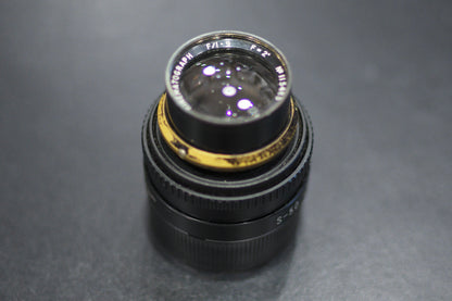 Dallmeyer Kinematograph 2” f/1.9 Cine lens