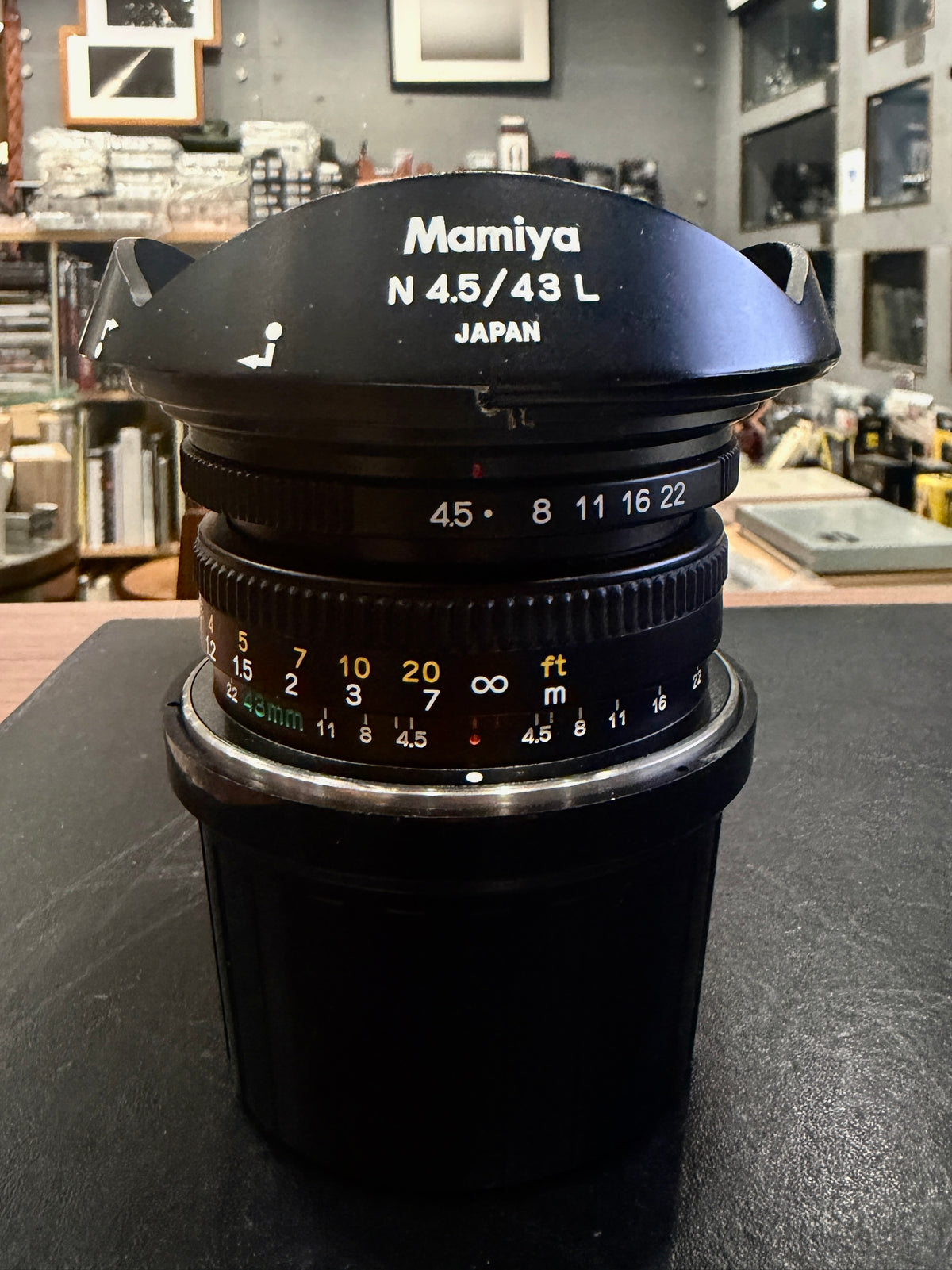 Mamiya 7 II Black Medium Format Rangefinder Camera with 65mm f/4 & 43mm f/4.5 Lenses