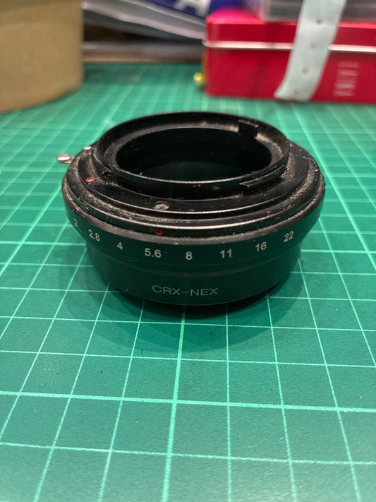 CRX-NEX Contarex 牛頭 To Sony NEX E Mount 鏡頭轉接環