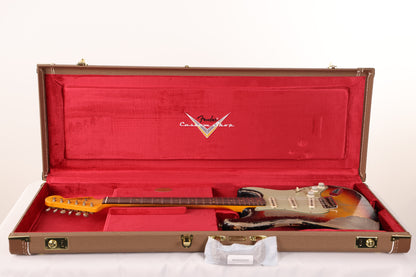 Fender Custom Shop 1960 Stratocaster Ultimate Relic Masterbuilt Greg Fessler 3-Tone Sunburst