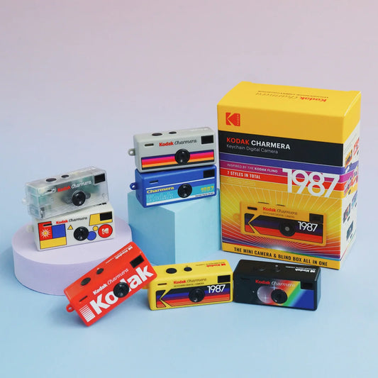 [Pre-Order] 預購 柯達Charmera 鑰匙圈數位迷你相機盲盒 KODAK CHARMERA Keychain Digital Camera Blind Box Collection