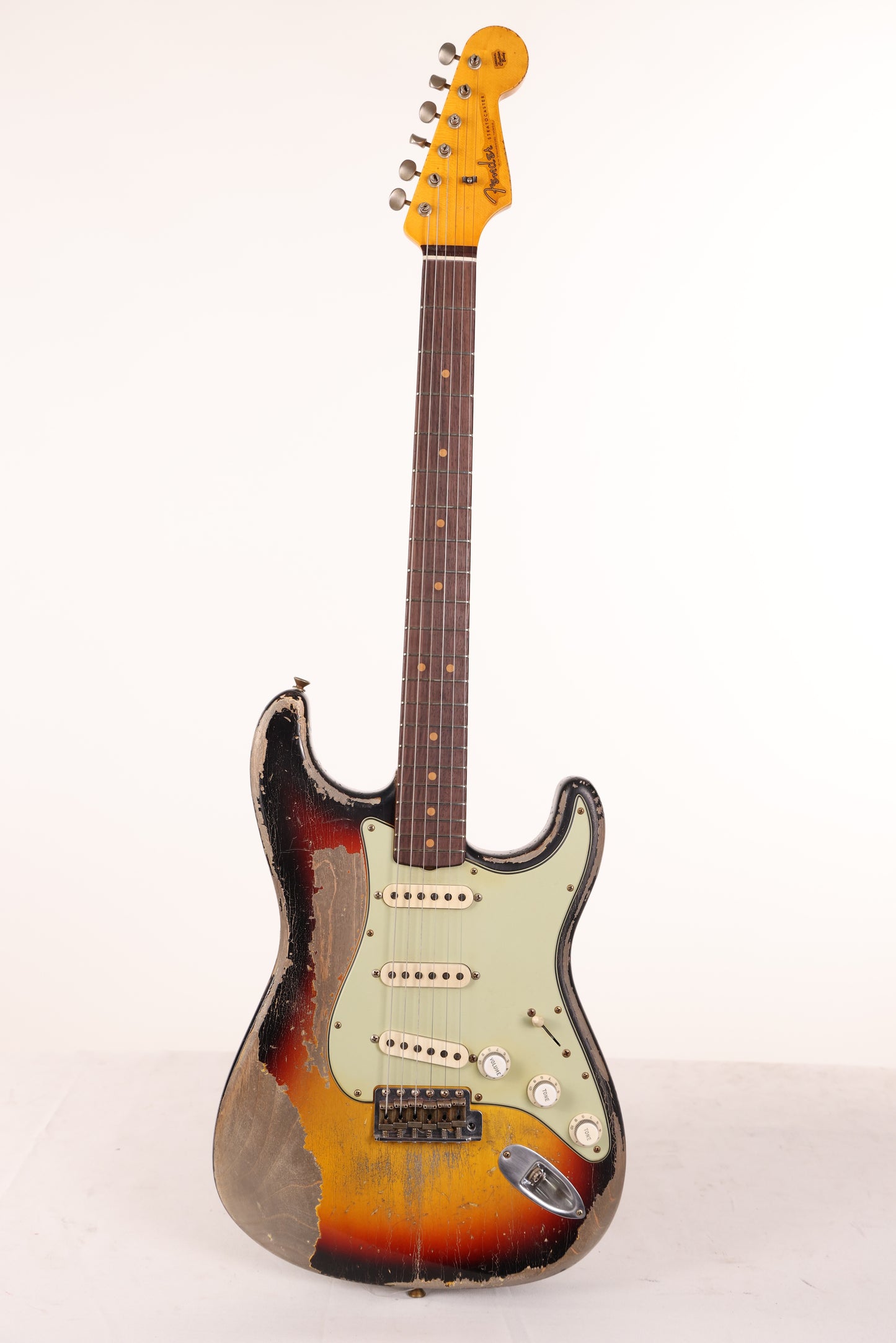 Fender Custom Shop 1960 Stratocaster Ultimate Relic Masterbuilt Greg Fessler 3-Tone Sunburst
