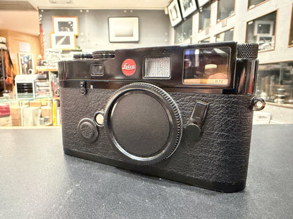 Leica M6 TTL 0.72 Millennium Edition Black Paint Film Camera (10442) #2500xxx